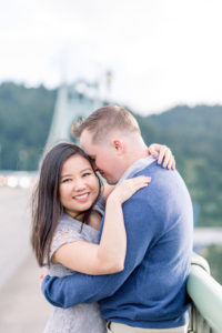 Cathedral park Engagement