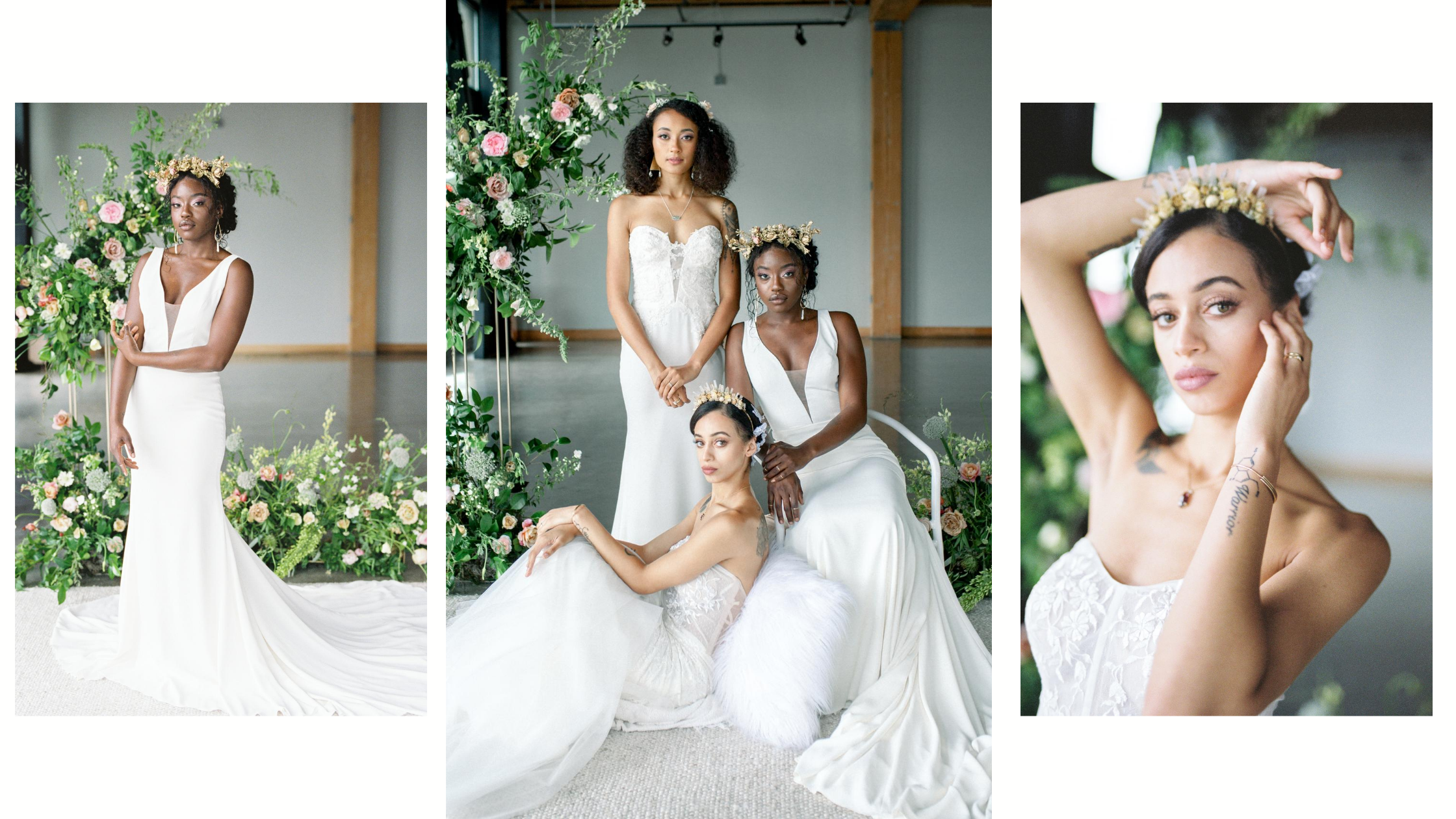 Romantic and Empowering Bridal Editorial