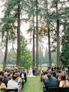 Portland Oregon Garden Wedding 